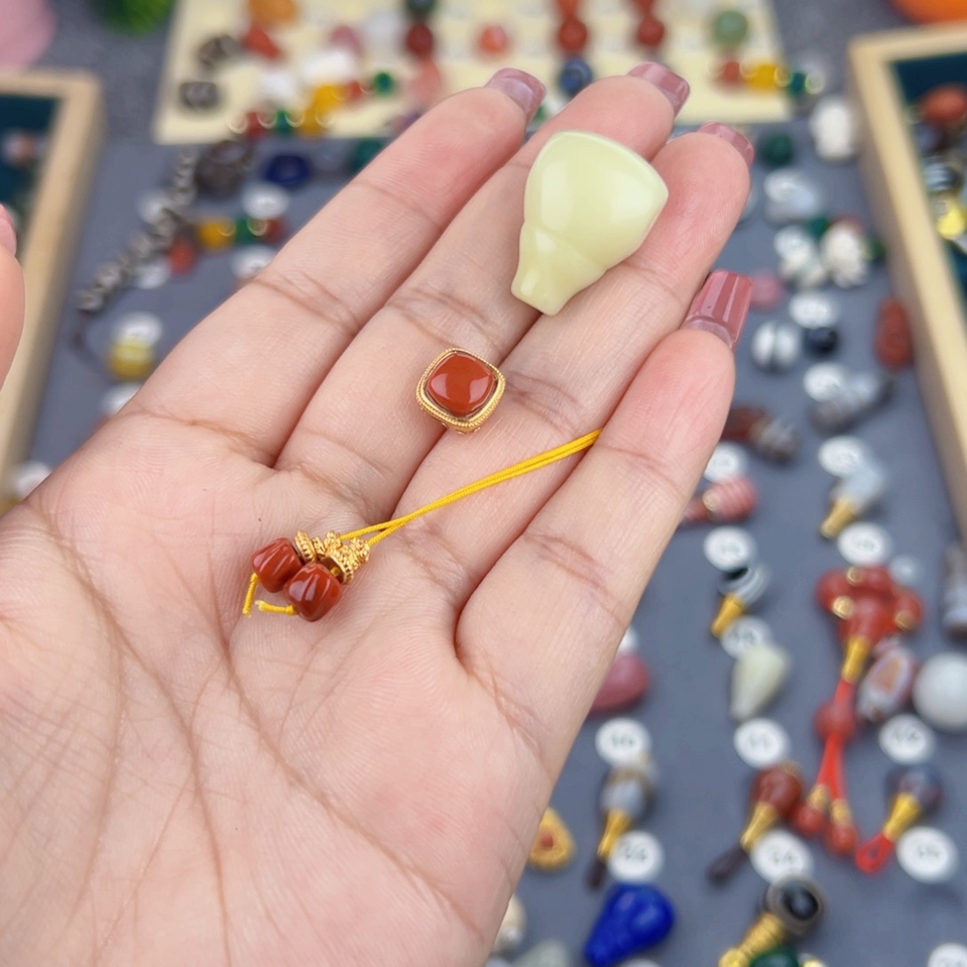 玛瑙/玉髓饰品未镶嵌ゞ****°