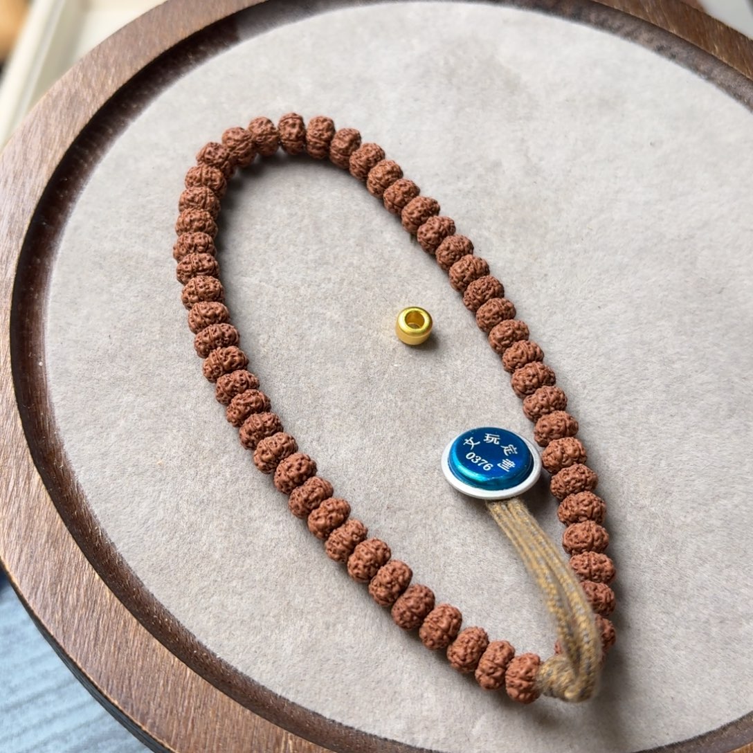 社***.金刚菩提手串平细7.1尺寸精选