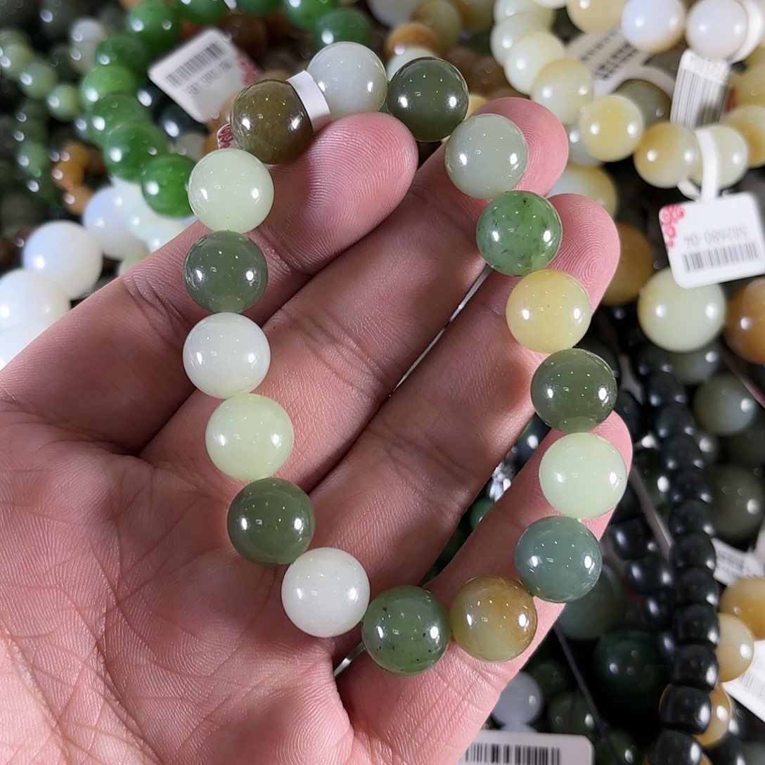 和田玉手链未镶嵌W117