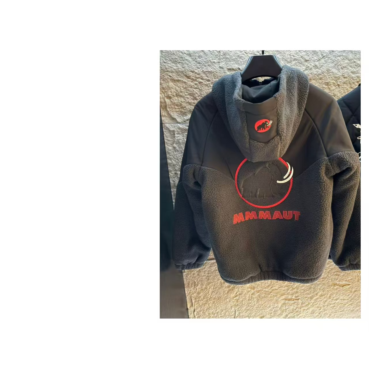 【豪哥专属】户外登山绒连帽款棉服夹克高级感男装外套DG25638#