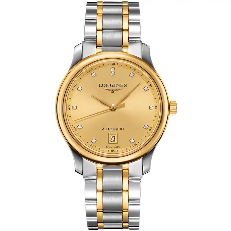 99新 Longines/浪琴 大颂名品/名匠/表径38.5/金钻/18K黄金