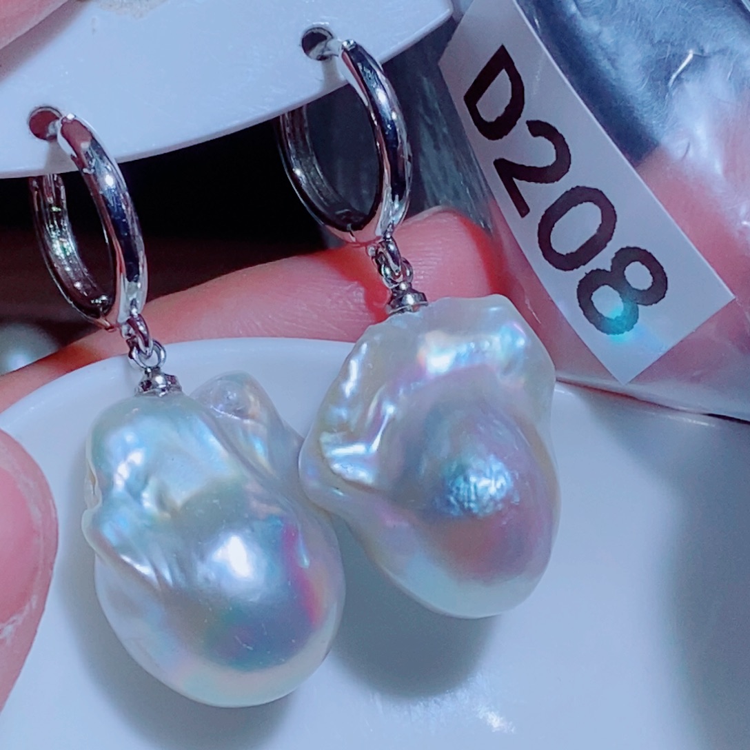 雷***姐淡水珍珠银S925镶嵌其他