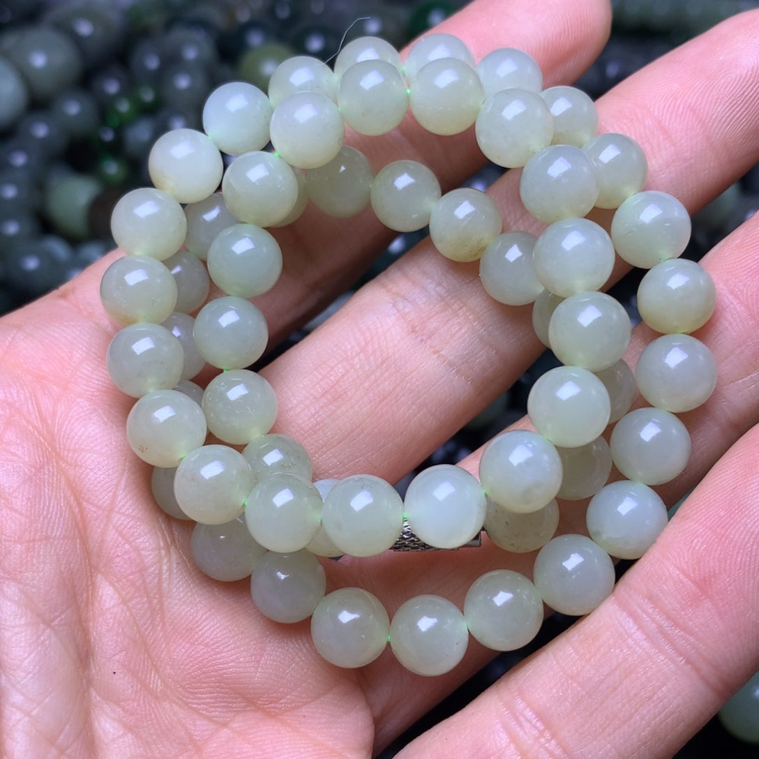 未镶嵌手串和田玉