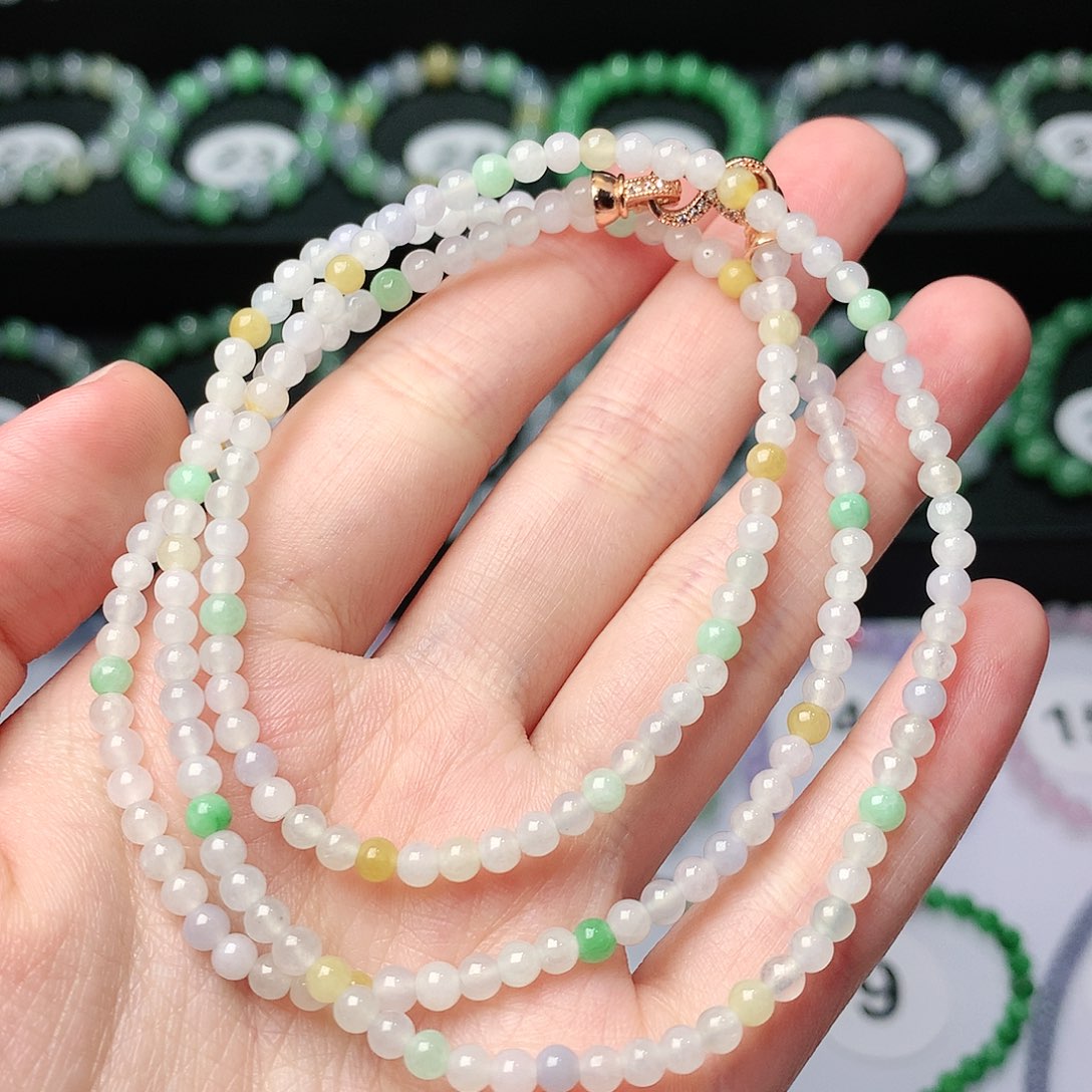 翡翠手链未镶嵌翡翠