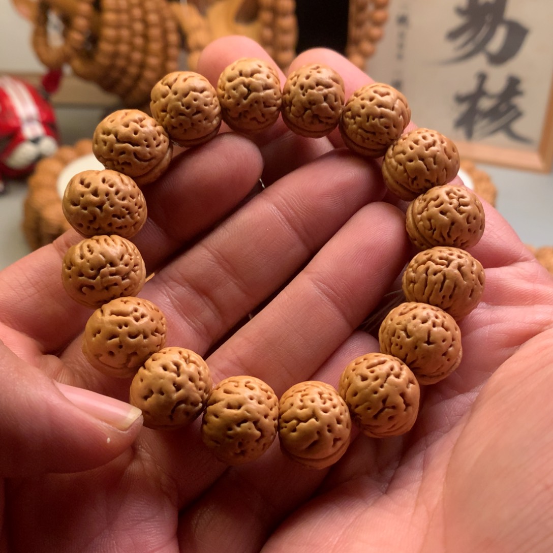 手串桃核【小馒头】1.8桃核手串