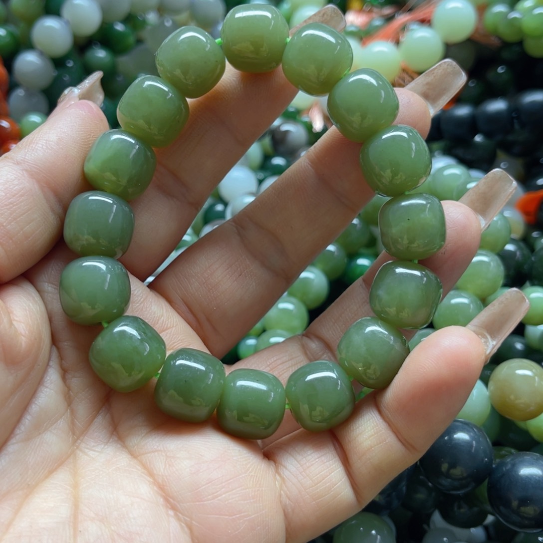 和田玉手链未镶嵌