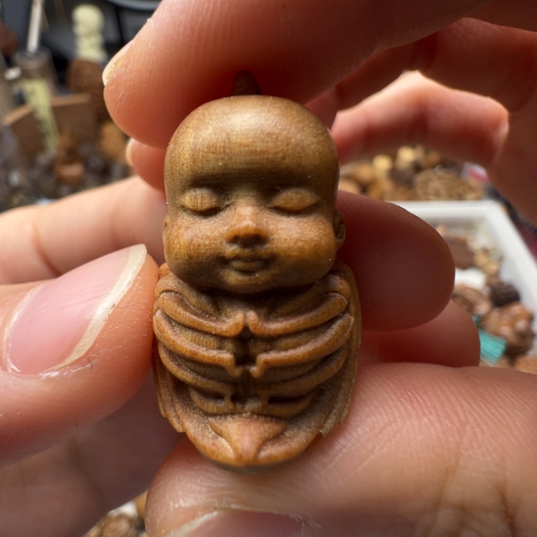 檀香木金蝉宝宝老山檀