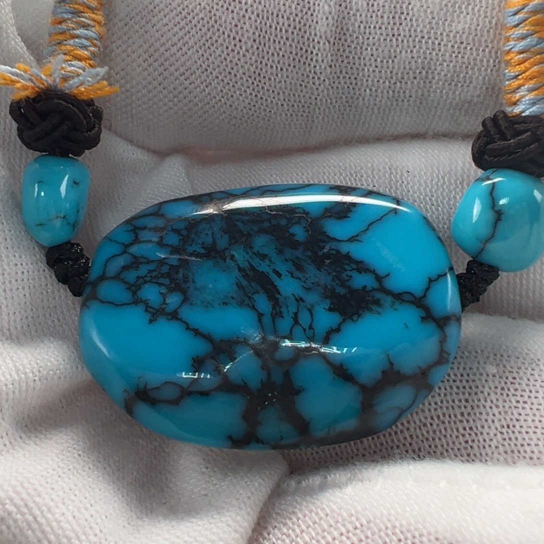 未镶嵌绿松石随形22mm