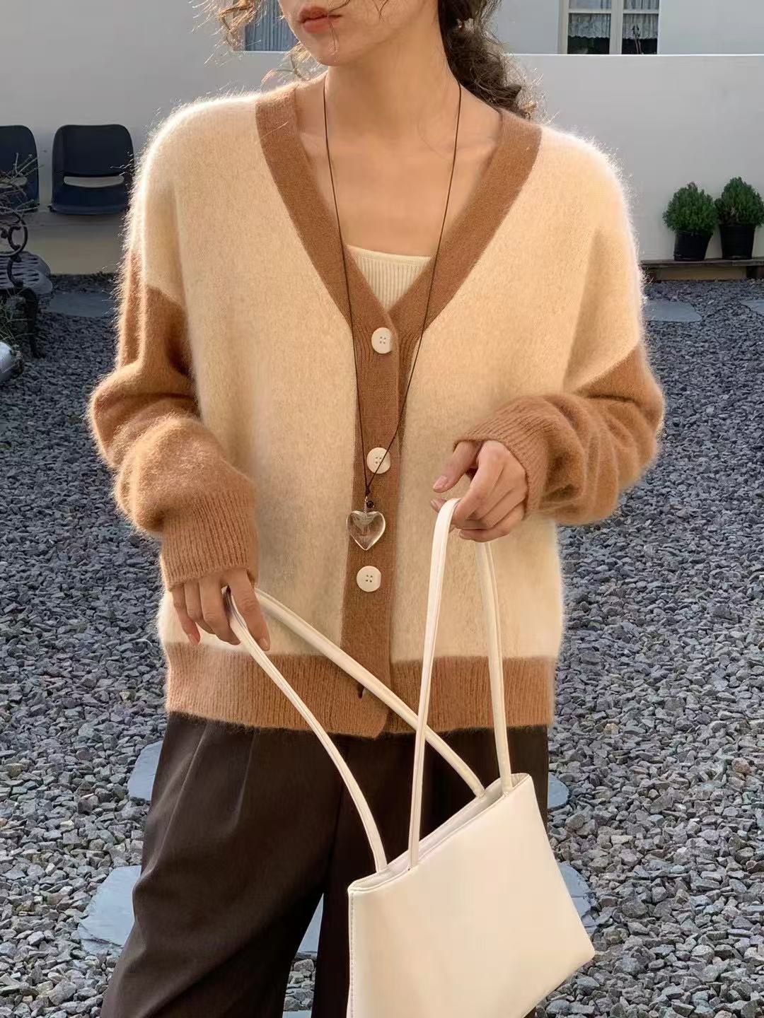 【500-599】3月/1日针织韩版气质宽松百搭秋冬毛衣集合链接