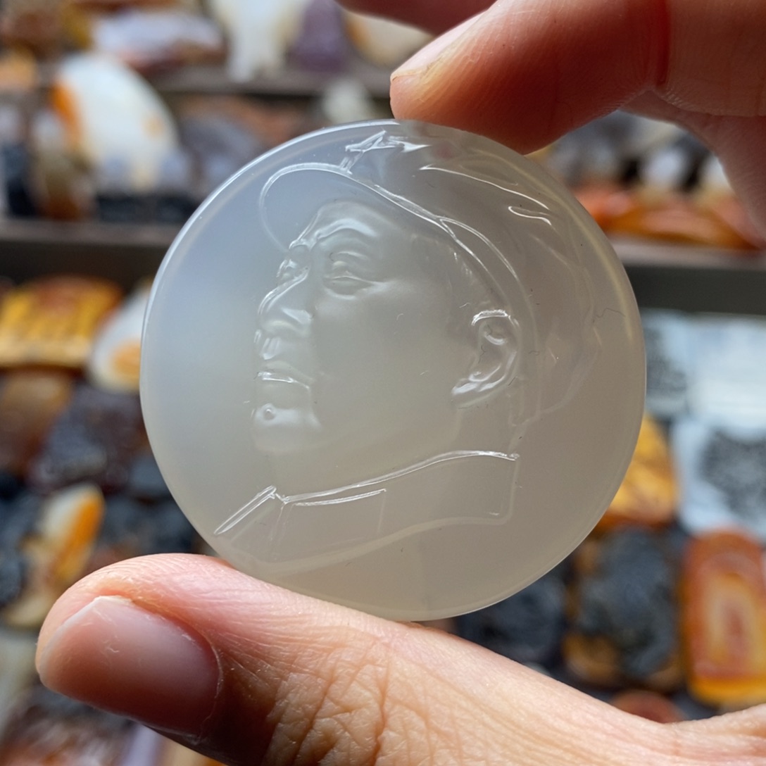 玛瑙/玉髓吊坠(不含链)未镶嵌