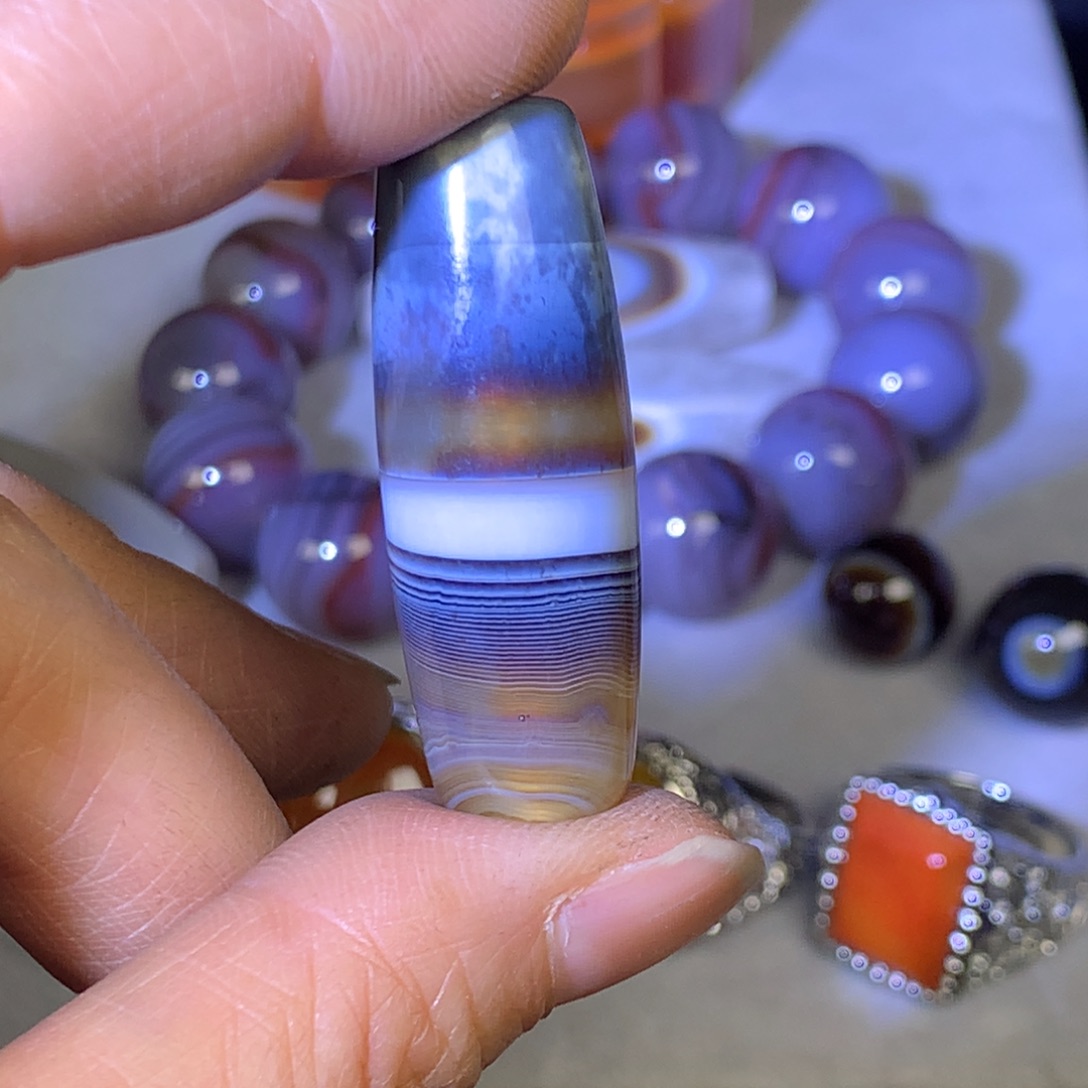 玛瑙/玉髓未镶嵌颈饰