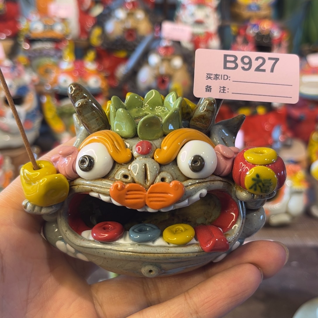 泥塑纯手工茶宠摆件