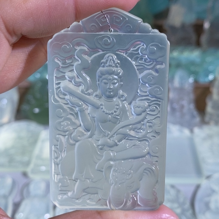 岫玉吊坠未镶嵌王**浩吊坠