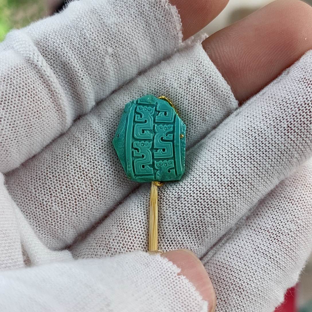 绿松石珠宝奇石未镶嵌