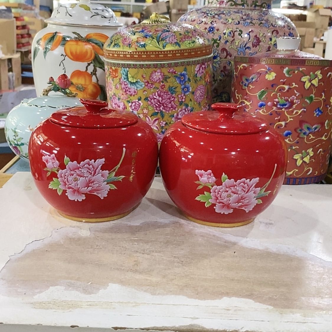 【闪购商品】罐茶叶罐陶瓷茶叶罐