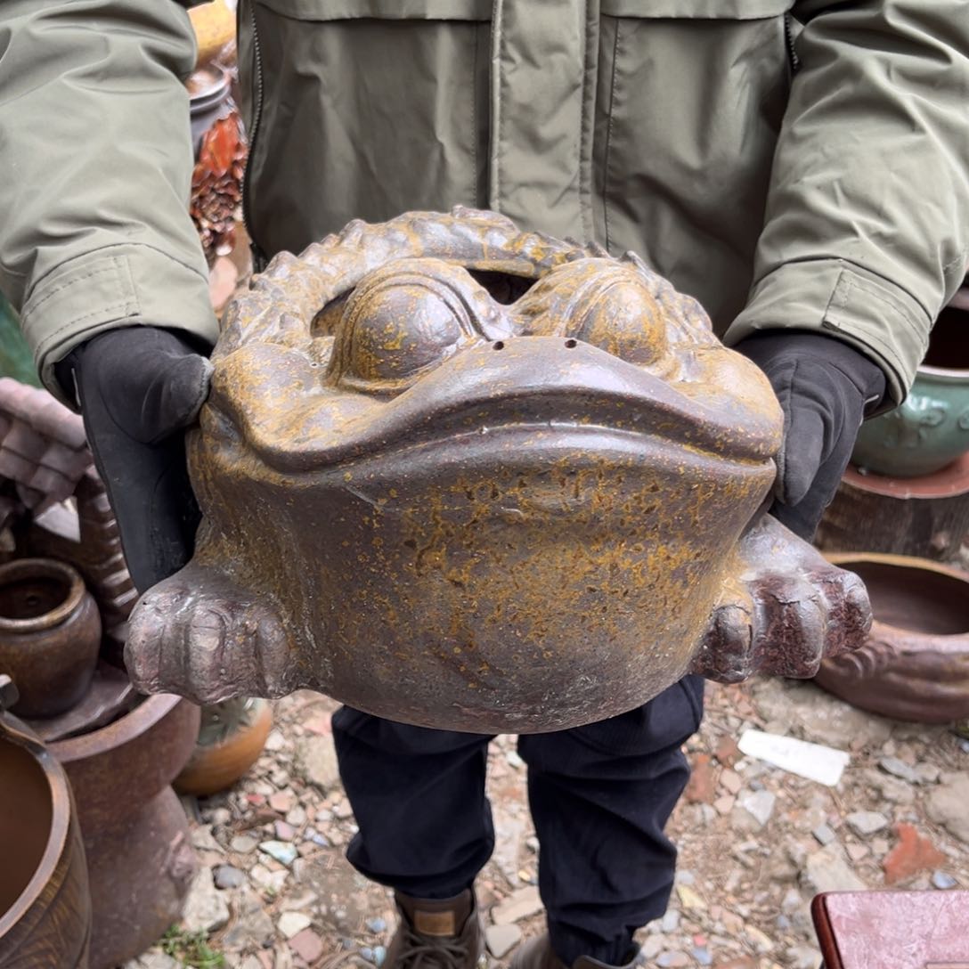 红陶高13口15无孔