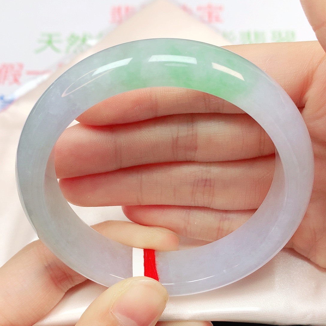 翡翠未镶嵌手镯翡翠手镯56