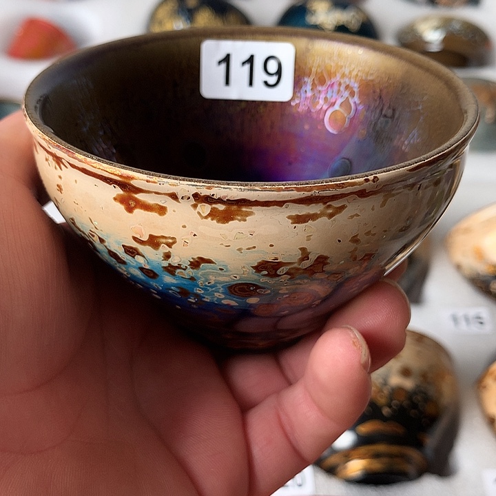 茶盏风****丶建盏大漆全手工制作