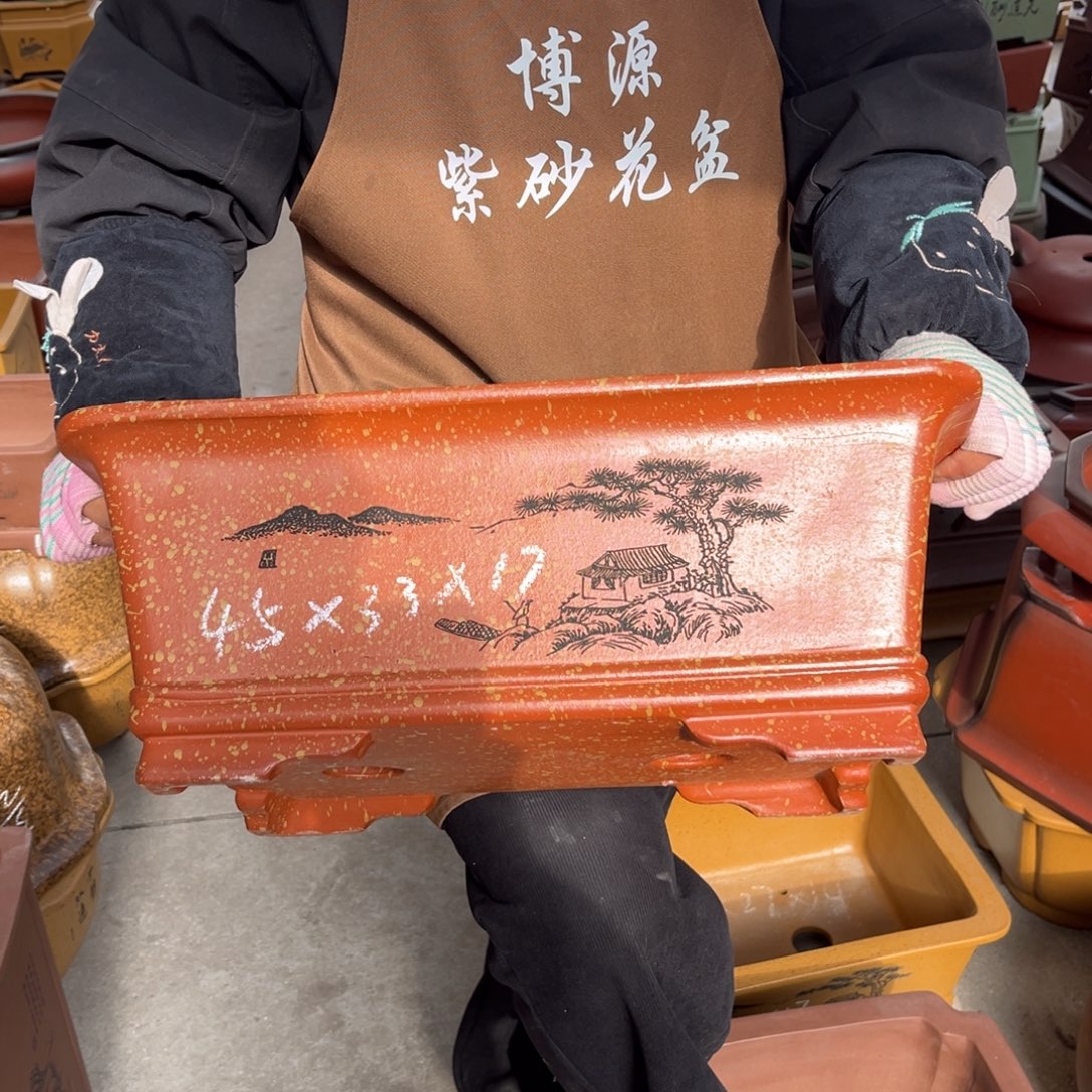 花盆紫砂盆景艺术