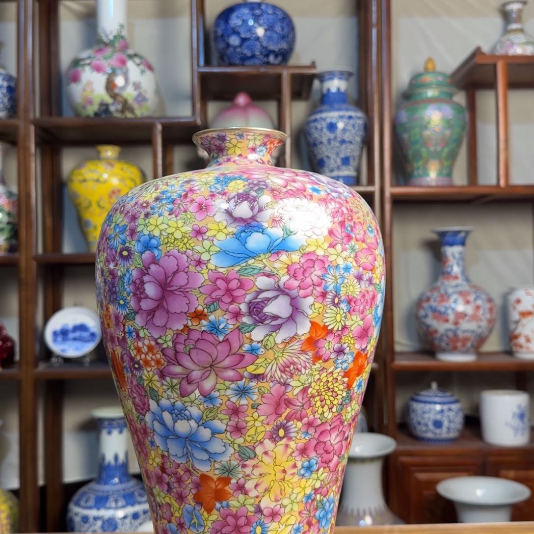 瓶高度37厘米肚径22厘米