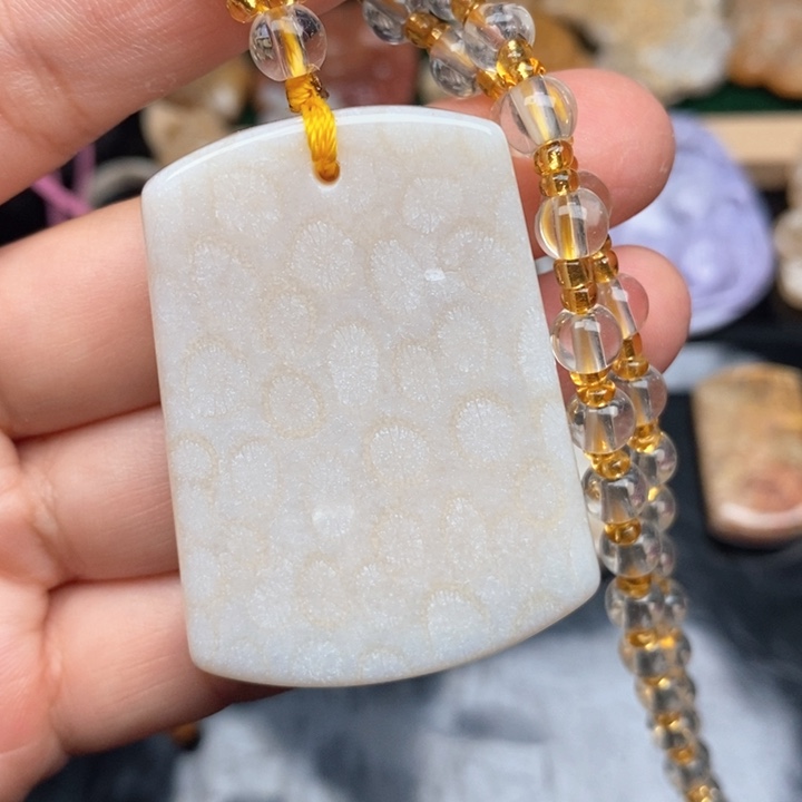 硅化珊瑚（珊瑚玉）手镯未镶嵌