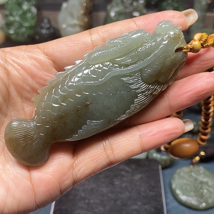 和田玉挂件未镶嵌