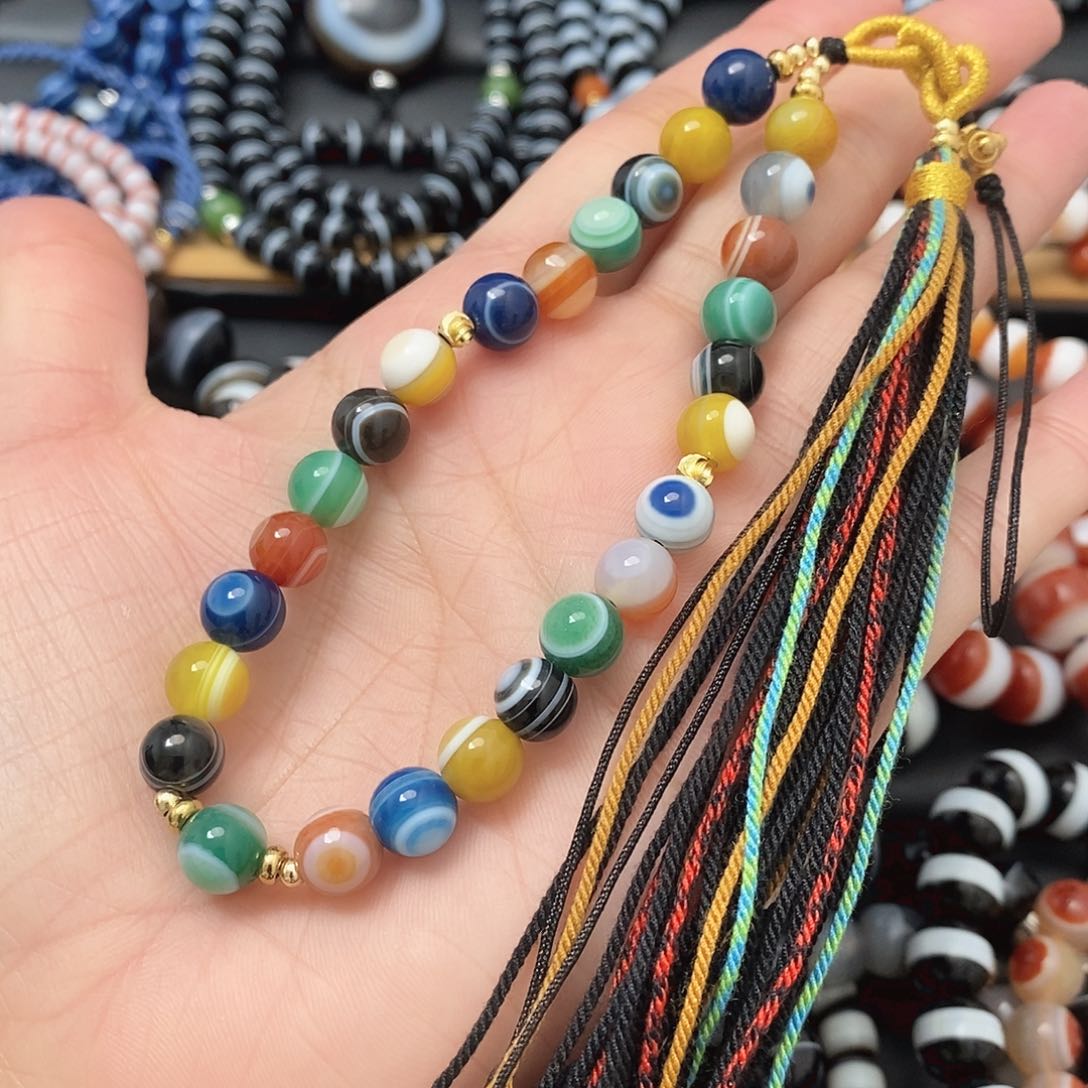 玛瑙/玉髓玛瑙手串未镶嵌