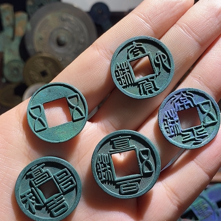 铜现代花钱工艺品工艺品