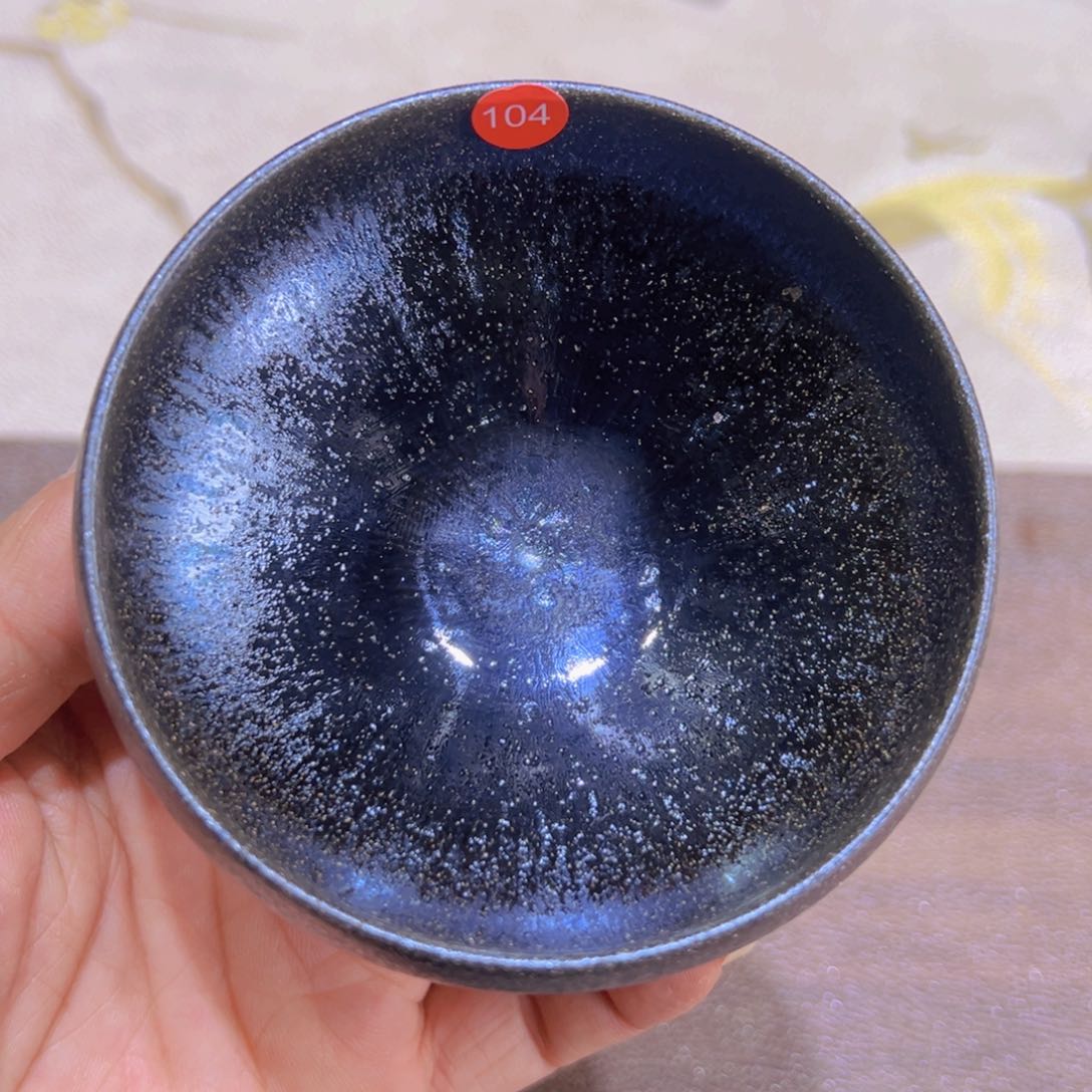 茶盏104 建窑建盏朱秋敏龙窑