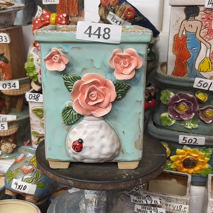 粗陶材质多肉花盆448