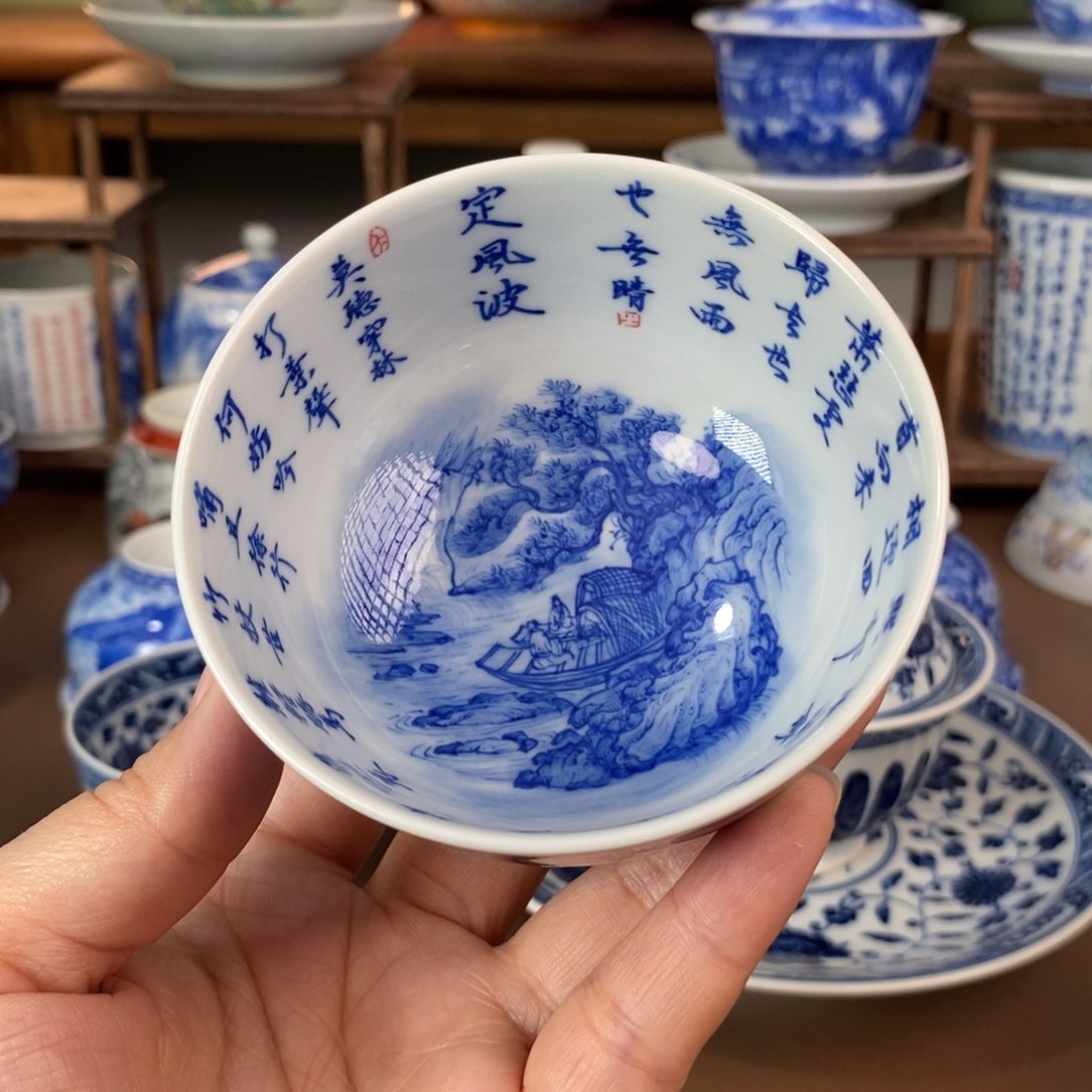 景德镇陶瓷手工手绘
