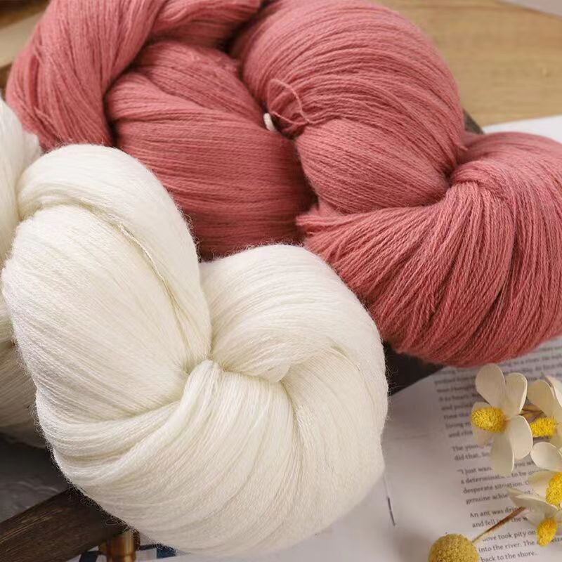 针织绒3股手编羊绒线毛线团羊毛线浮力炸细线手工柔软老式细毛
