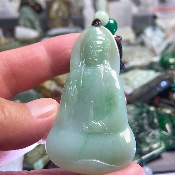 翡翠吊坠(不含链)未镶嵌