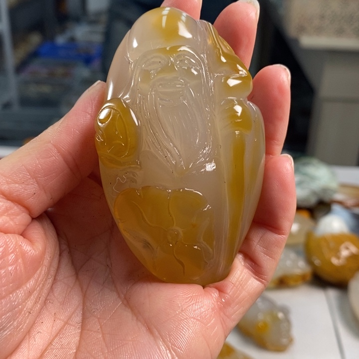 玛瑙/玉髓吊坠(不含链)未镶嵌