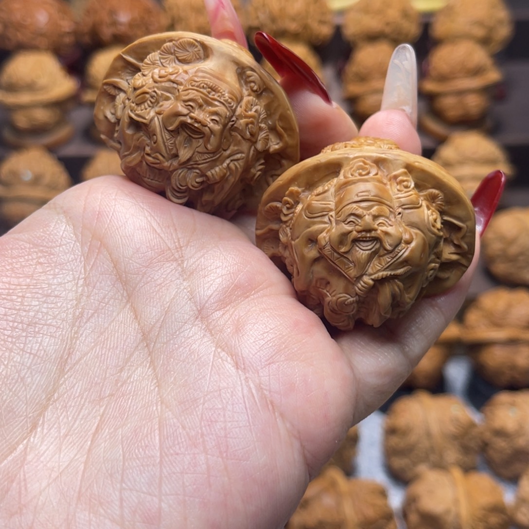 四面人物财神爷地主宫灯福利不议