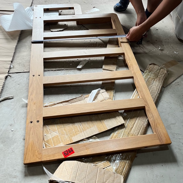 沙发靠背136×70白橡瑕疵无售后木工6244