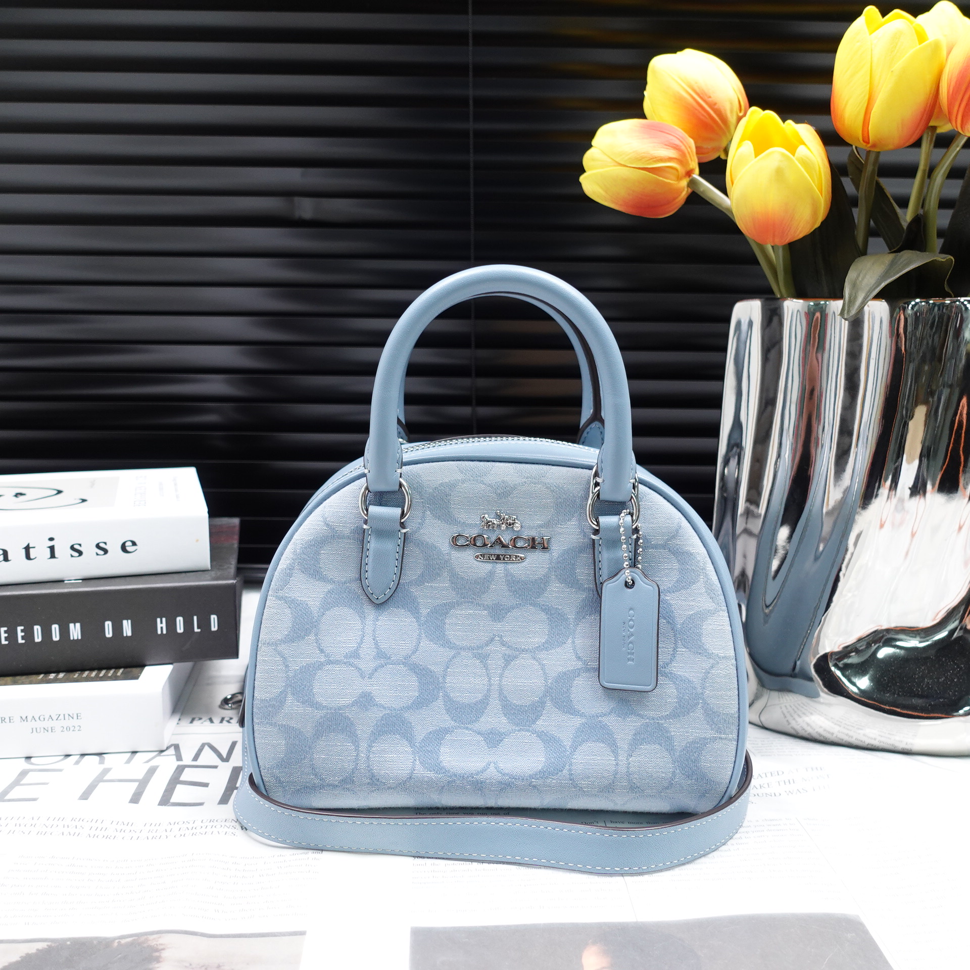 95新 COACH/蔻驰 单肩包/T10165834
