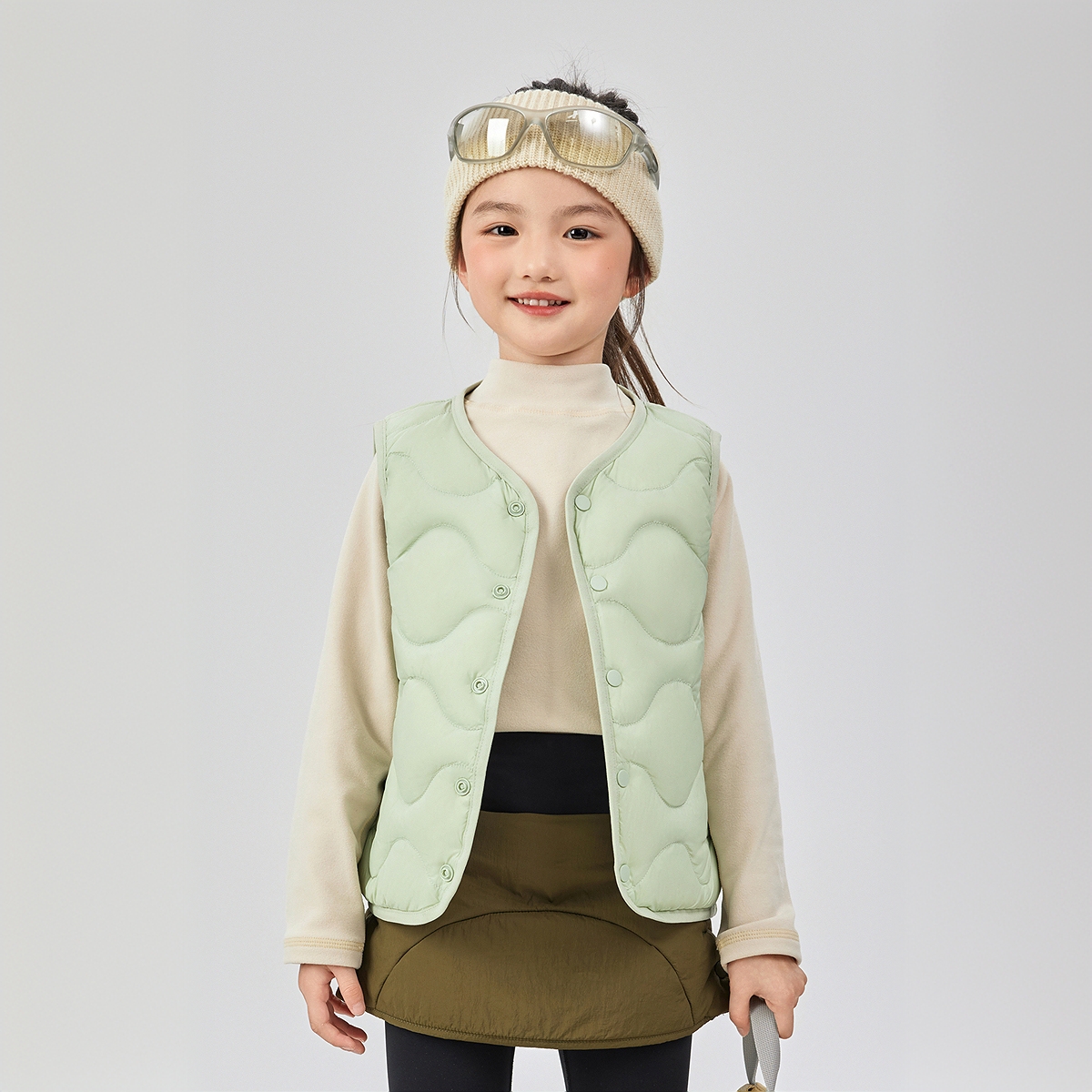 波司登2025秋季新款男女短款儿童三宝羽绒服T250135020