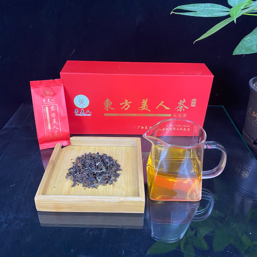 【粤美人】东方美人茶 花香熟果香蜜香 100克/盒 送试喝1小包 虫茶