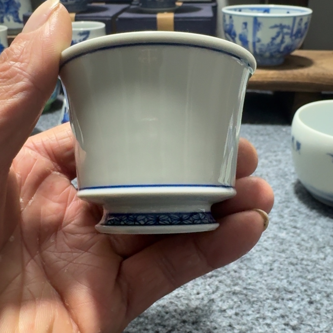 现代景德镇陶瓷手绘茶具