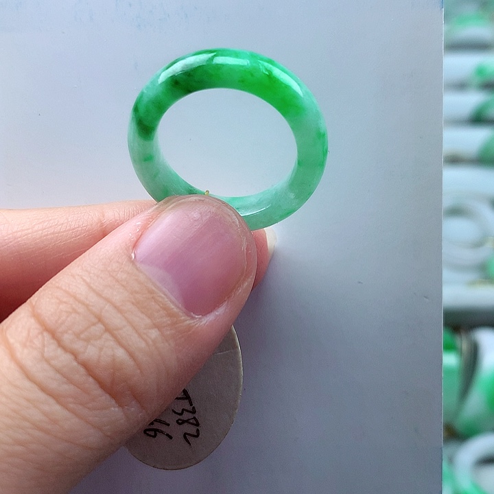 【闪购商品】未镶嵌戒指翡翠14号