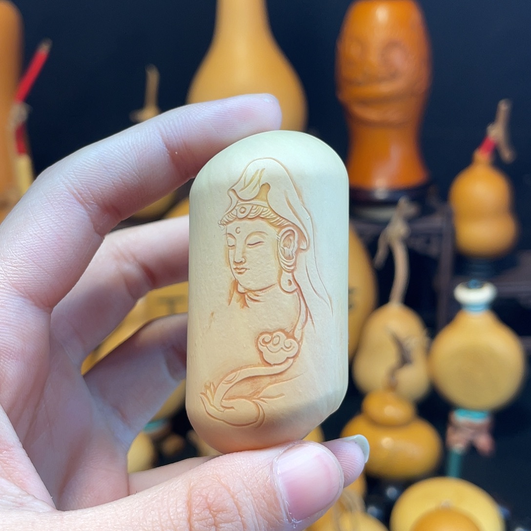 王***华观音押花葫芦葫芦