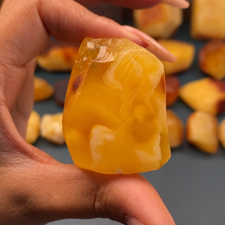 未镶嵌定制琥珀蜜蜡