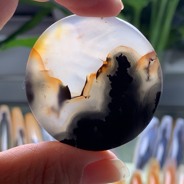 合金玛瑙/玉髓珠宝半成品53有瑕