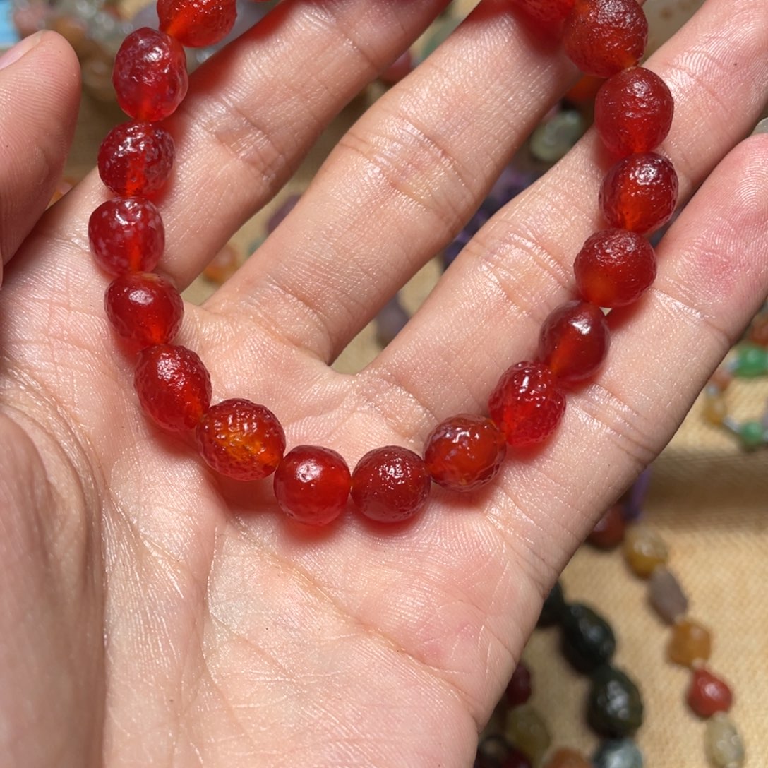 玛瑙/玉髓手链合金阳****✔