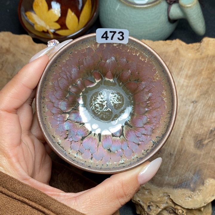 茶盏建窑建盏主人杯473