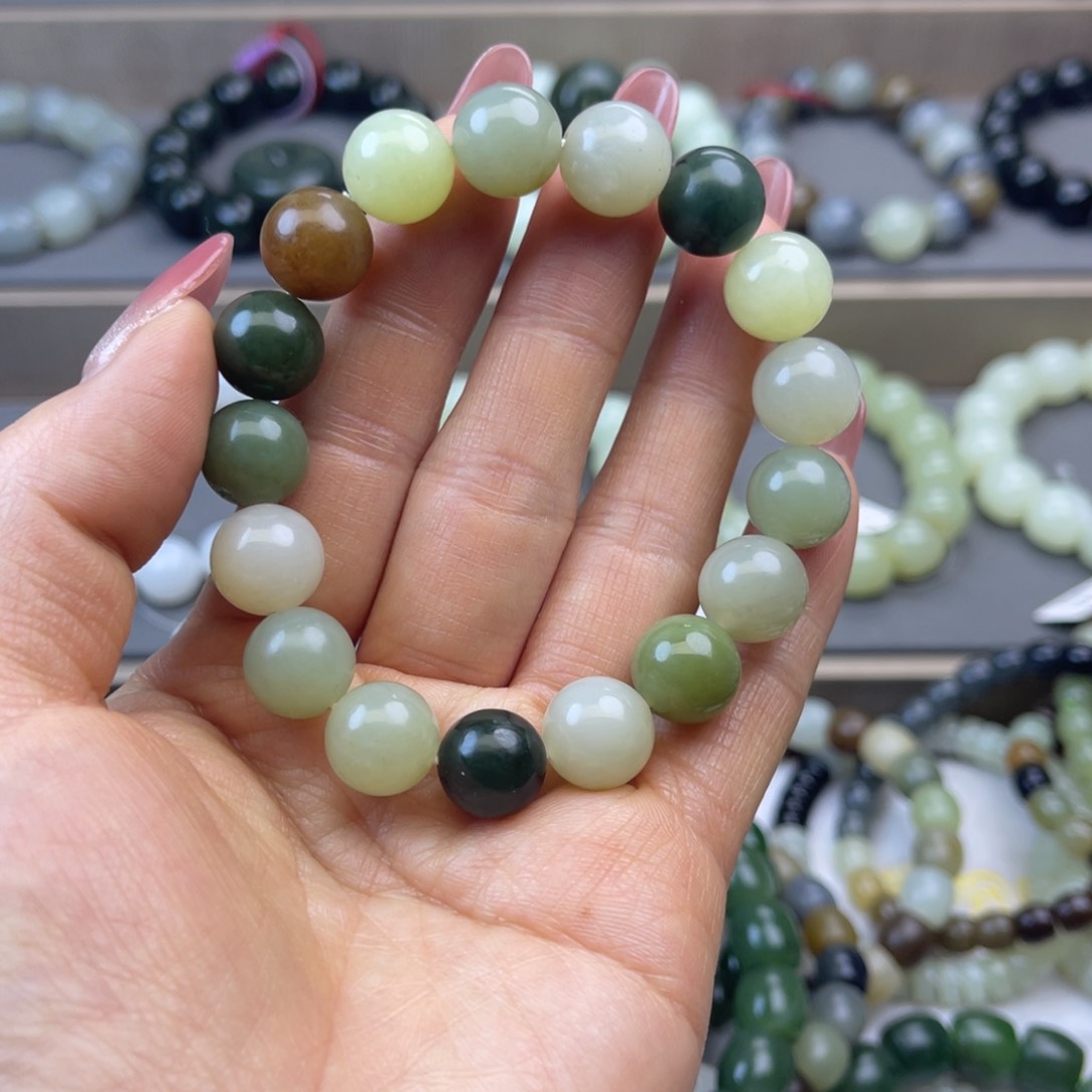 和田玉手链未镶嵌