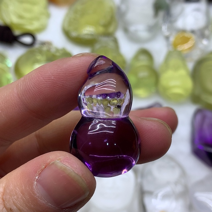 水晶吊坠(不含链)未镶嵌