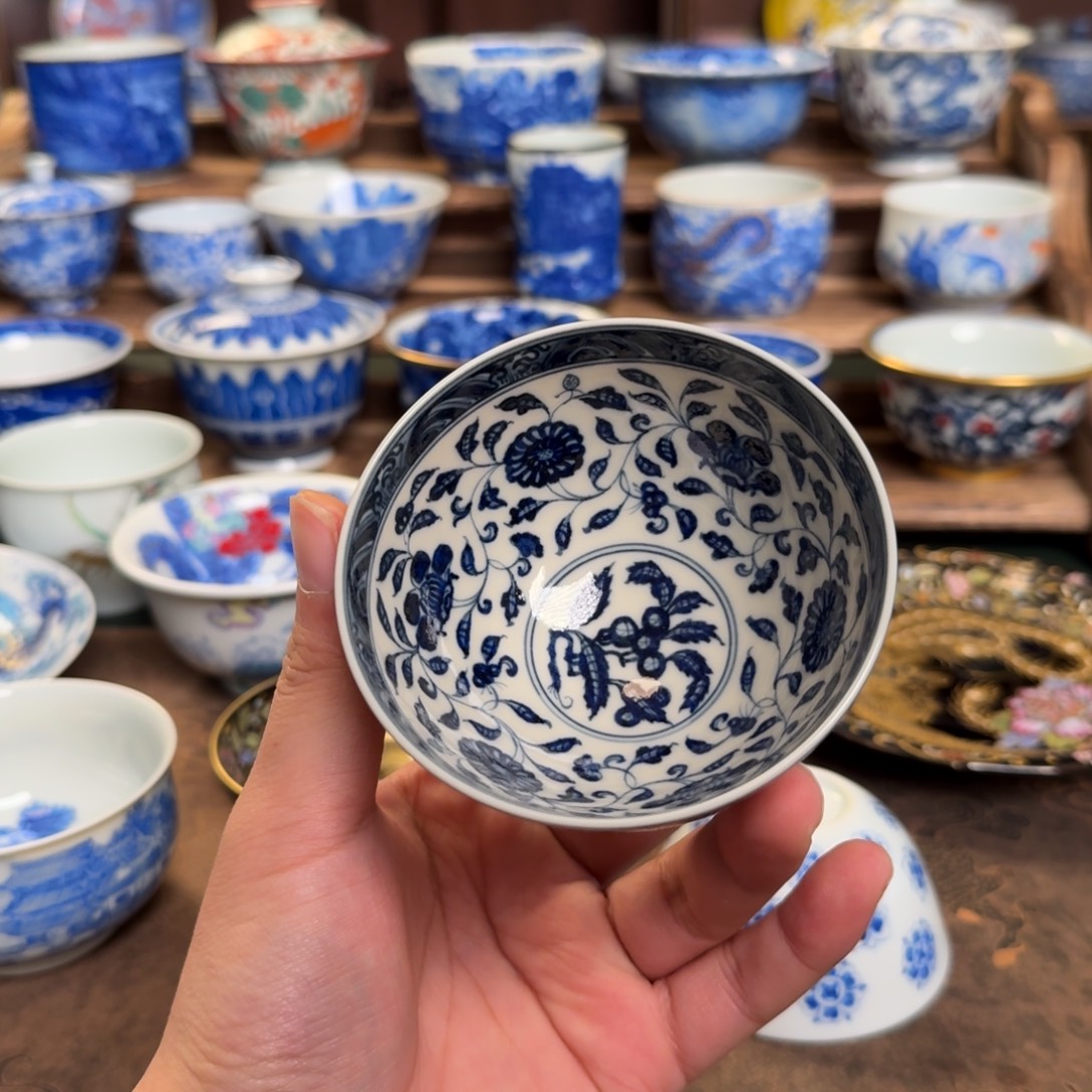 纯手工手绘陶瓷茶具