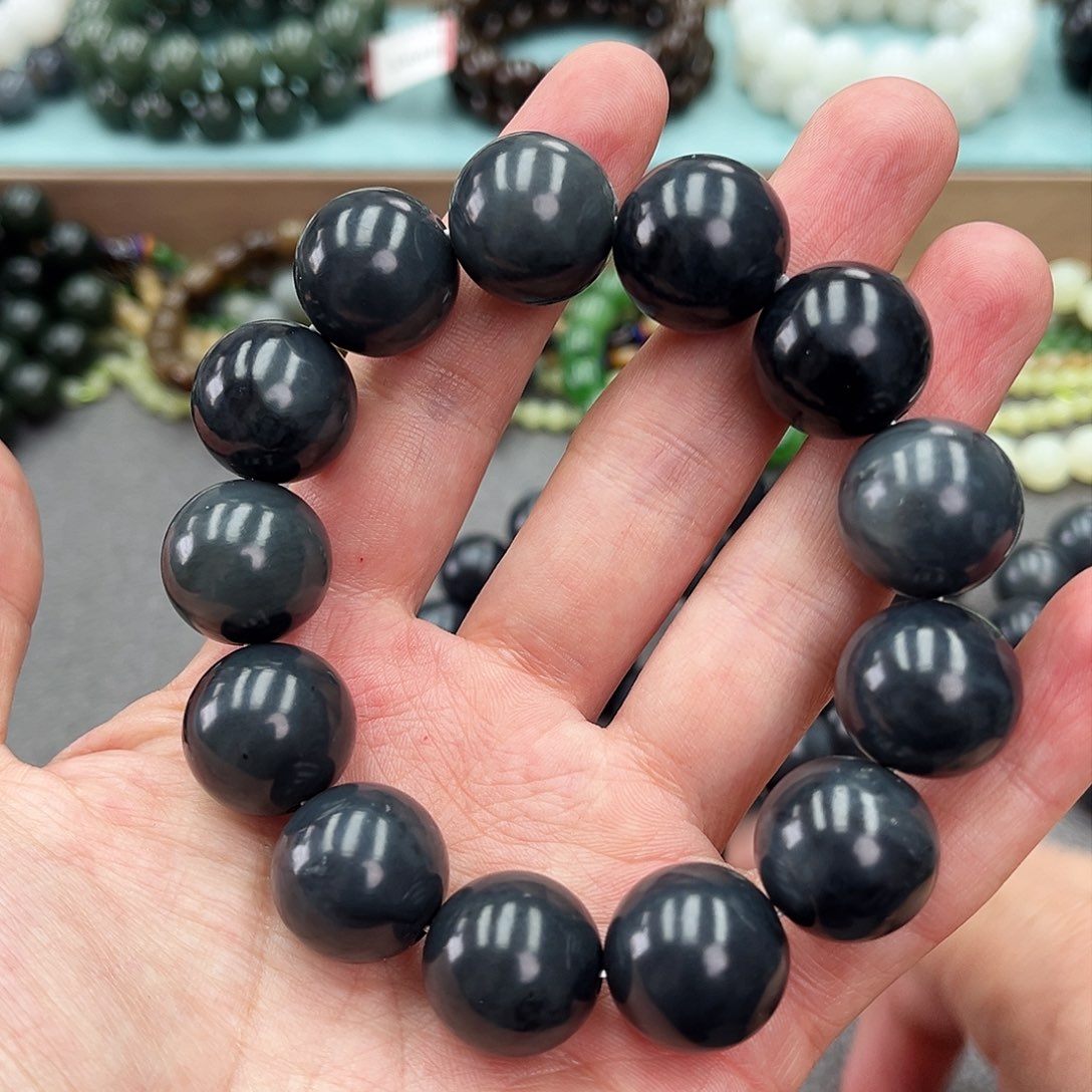 和田玉手链未镶嵌